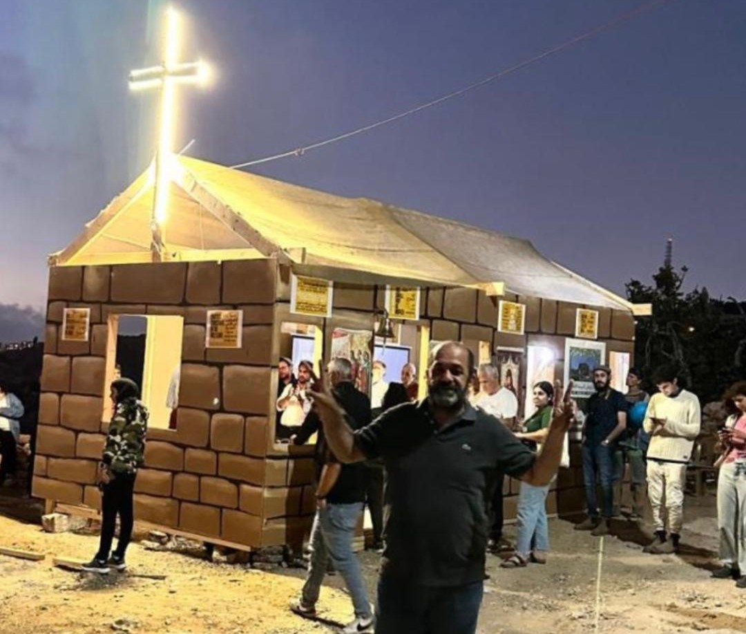 Palestinian activists and clergy gather to resist land confiscation in al-Makhrour